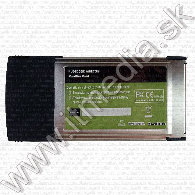 Image of PCMCIA 10-100 Mbit (Cardbus) Network Card (IT7798)