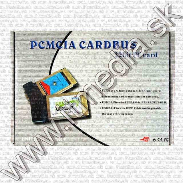 Image of PCMCIA 10-100 Mbit (Cardbus) Network Card (IT7798)