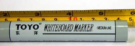 Image of TOYO Whiteboard Marker WB528 *Black* (IT3708)
