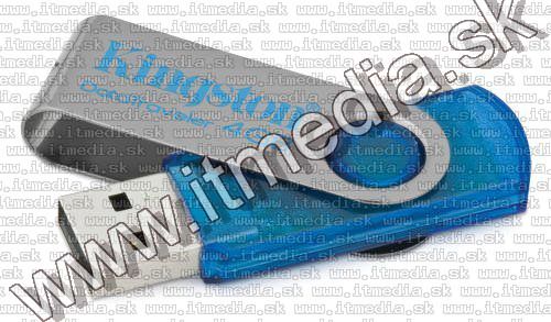 Image of Kingston USB pendrive 4GB *DT 101* Cyan (IT5425)
