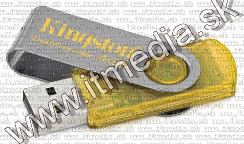 Image of Kingston USB pendrive 4GB *DT 101* Yellow (IT5427)