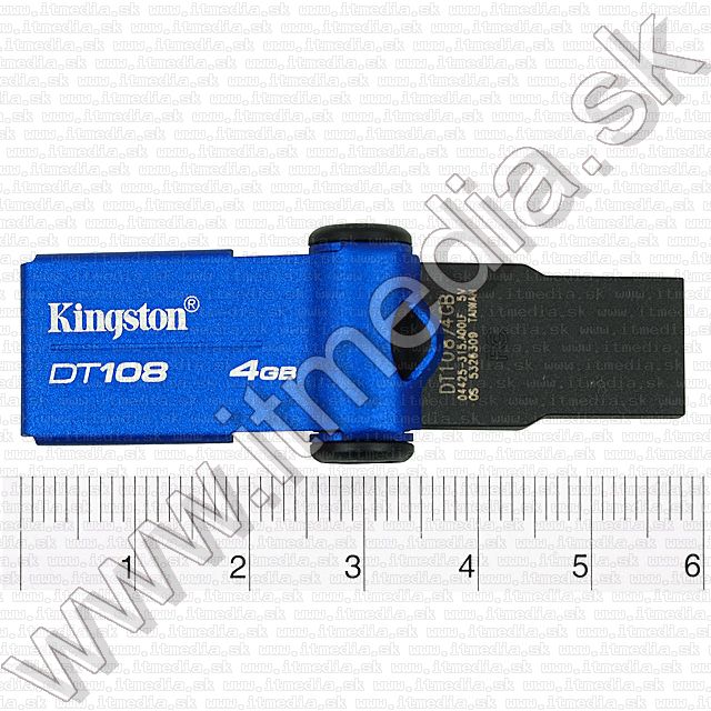Image of Kingston USB pendrive 4GB *DT 108* (IT7387)