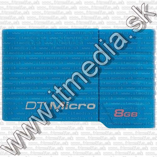 Image of Kingston USB pendrive 8GB *DT Micro* Blue (IT7853)