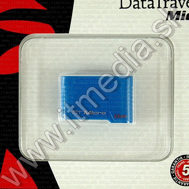 Image of Kingston USB pendrive 8GB *DT Micro* Blue (IT7853)