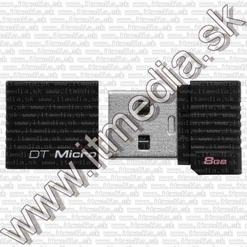Image of Kingston USB pendrive 8GB *DT Micro* Black (IT7944)
