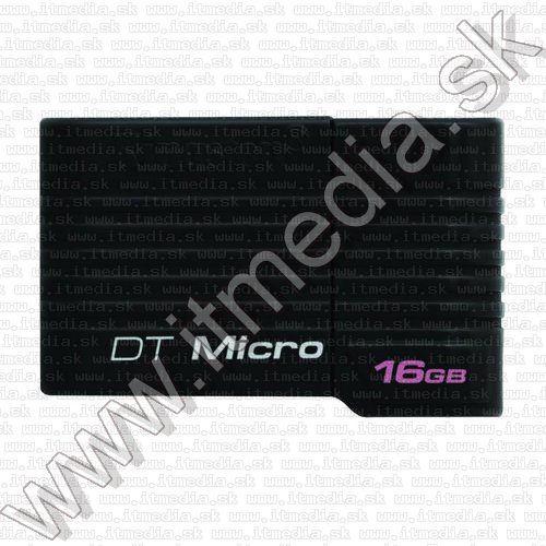Image of Kingston USB pendrive 16GB *DT Micro* Black (IT7945)