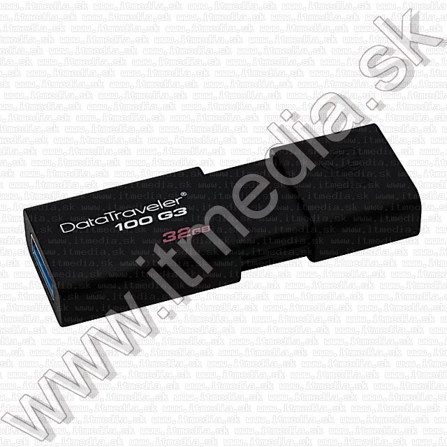 Image of Kingston USB 3.0 pendrive 32GB *DT 100 G3* (100/10 MBps) EOL !!! (IT8866)