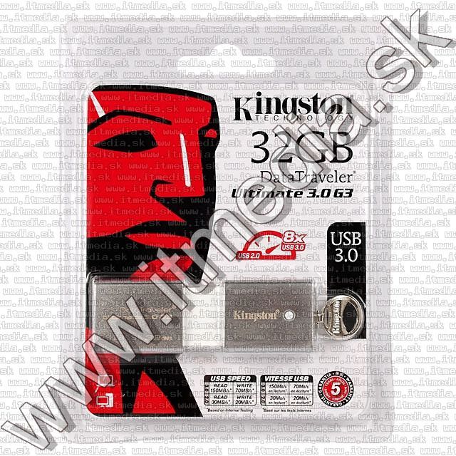 Image of Kingston USB 3.0 pendrive 32GB *DT Ultimate 3.0 G3* (IT8752)