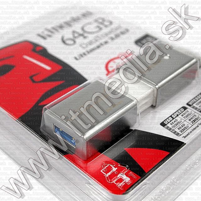 Image of Kingston USB 3.0 pendrive 64GB *DT Ultimate 3.0 G3* (IT8751)