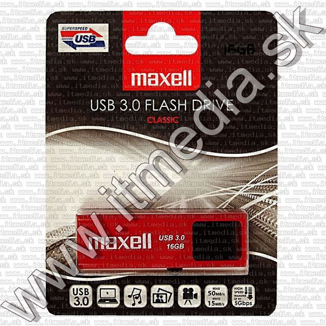 Image of Maxell USB 3.0 pendrive 16GB (TANK E-Series) (IT9269)