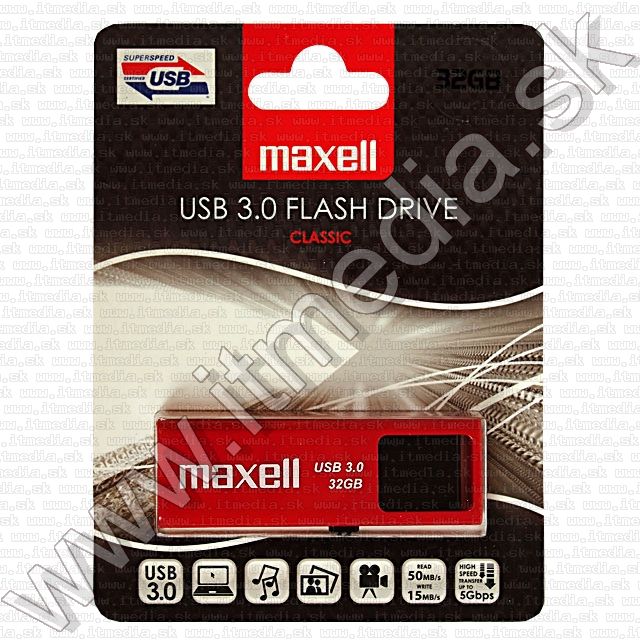 Image of Maxell USB 3.0 pendrive 32GB (TANK E-Series) (IT9270)