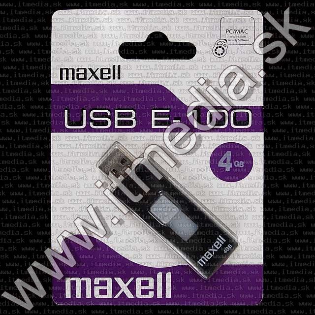 Image of Maxell Pendrive 4GB *E-100* (IT7666)