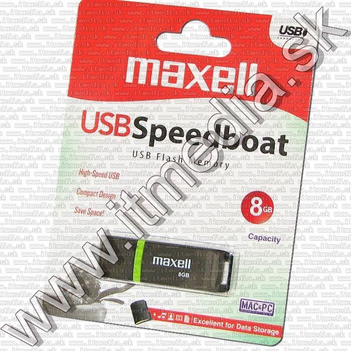 Image of Maxell Pendrive 8GB *Speedboat* (IT13309)