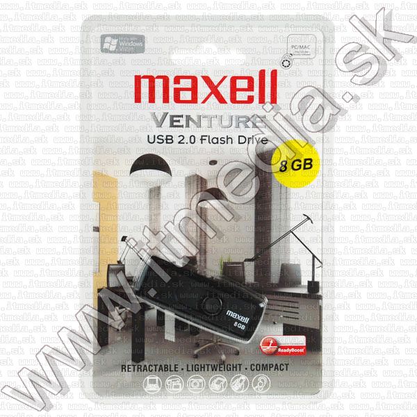 Image of Maxell Pendrive 8GB *Venture* (IT5134)