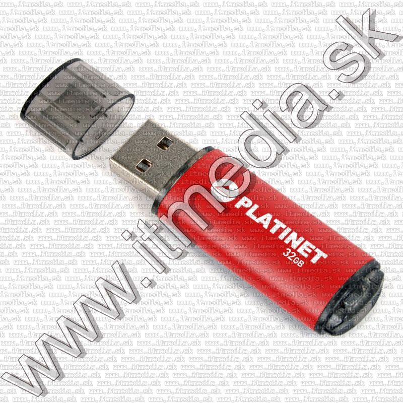 Image of Platinet USB pendrive 32GB X-Depo *Red* (42969) (IT13779)