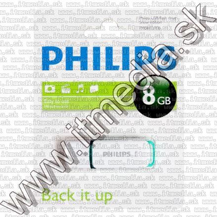 Image of Philips USB pendrive 8GB *SNOW* (IT7732)
