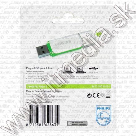 Image of Philips USB pendrive 8GB *SNOW* (IT7732)