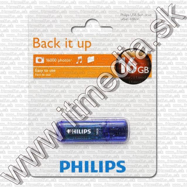Image of Philips USB pendrive 16GB *URBAN* (IT7884)