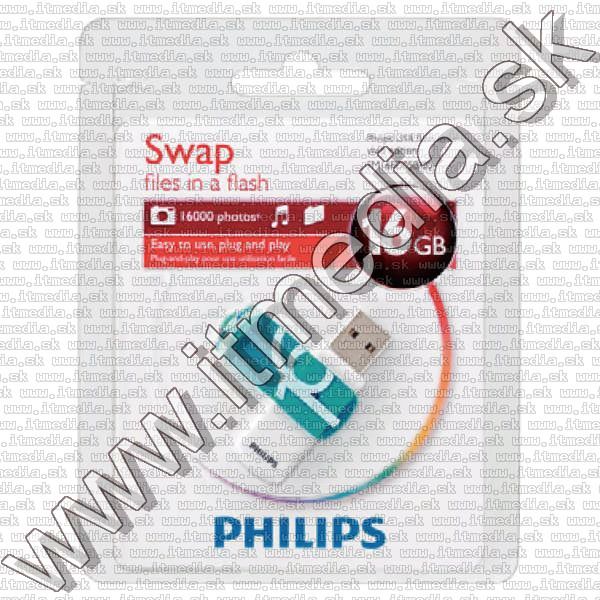 Image of Philips USB pendrive 16GB *VIVID* (IT8062)