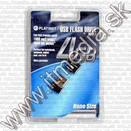 Image of Platinet USB pendrive 4GB NANO (41328) (IT7550)
