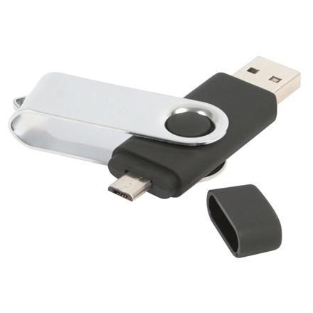 Image of Platinet USB pendrive 4GB BX-DEPO + microUSB (OTG) (25/8MBps) *Bulk* (IT12057)