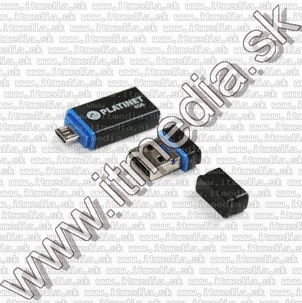 Image of Platinet USB pendrive 8GB NX-DEPO NANO + microUSB (OTG) Adapter (41807) (IT9685)