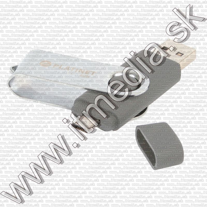 Image of Platinet USB pendrive 8GB BX-DEPO + microUSB (OTG) (43210) (13/3MBps) Grey (IT13213)