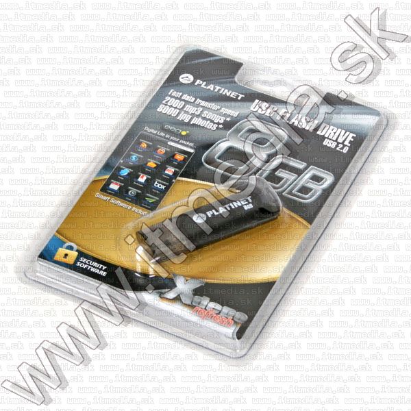 Platinet USB pendrive 8GB X-Depo (40943) (IT6916) Image of Platinet USB pendrive 8GB X-Depo (40943) (IT6916)