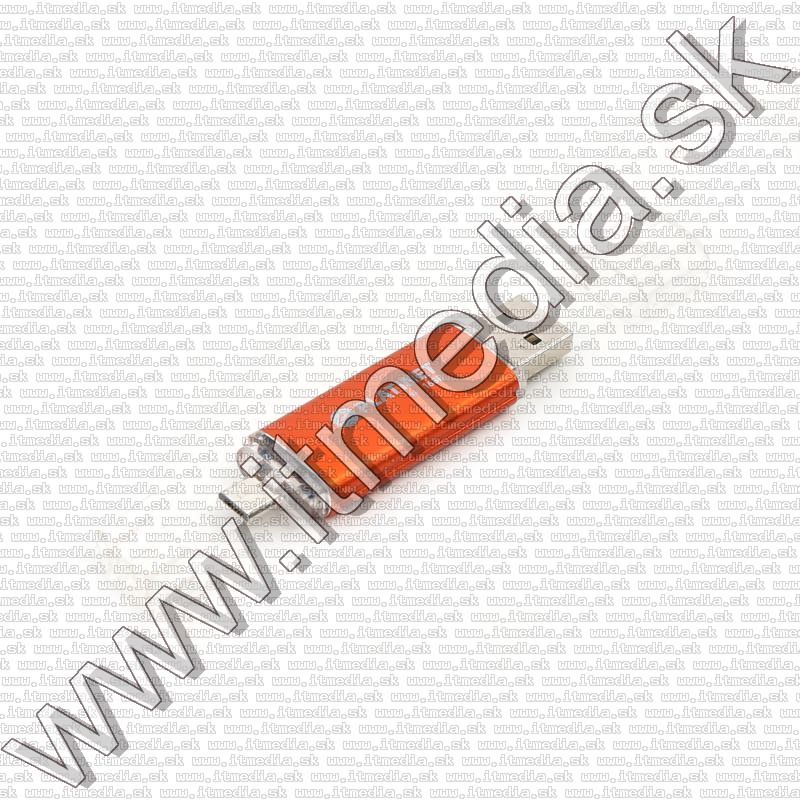 Image of Platinet USB pendrive 16GB AX-DEPO + microUSB (OTG) *Orange* (43192) (17/3,5MBps) (IT12062)