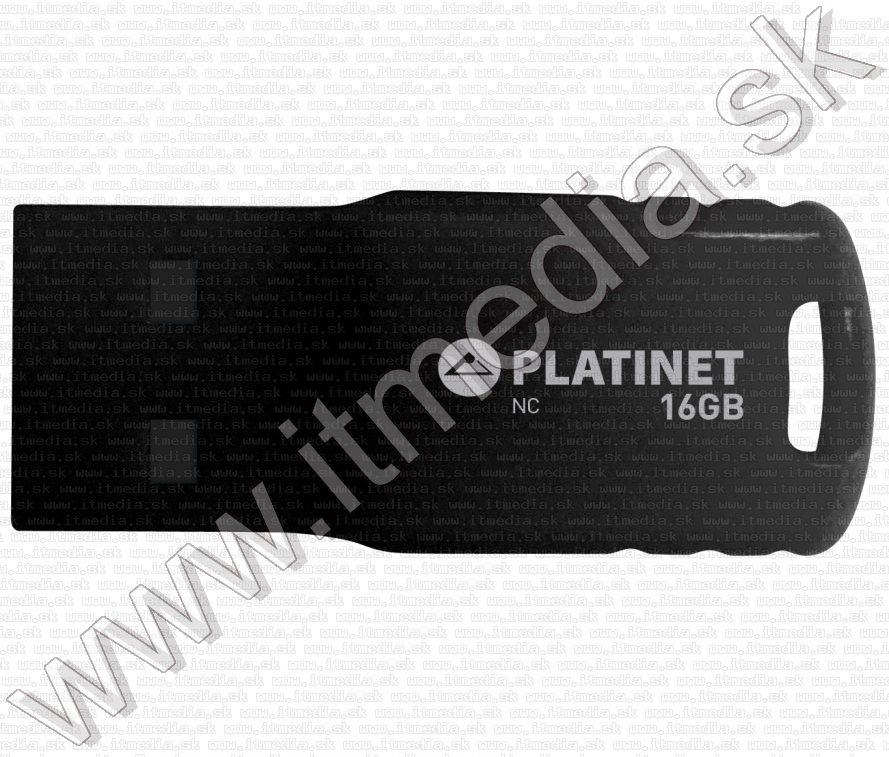 Image of Platinet USB pendrive 16GB F-Depo *Fekete* (43331) (13/3MBps) (IT11822)