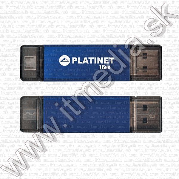 Image of Platinet USB pendrive 16GB TX-DEPO + microUSB (OTG) (41672) (IT11283)