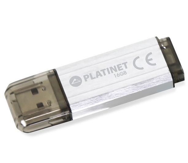 Platinet USB pendrive 16GB V-Depo (42179) *Silver* (13/3MBps) (IT13298) Image of Platinet USB pendrive 16GB V-Depo (42179) *Silver* (13/3MBps) (IT13298)