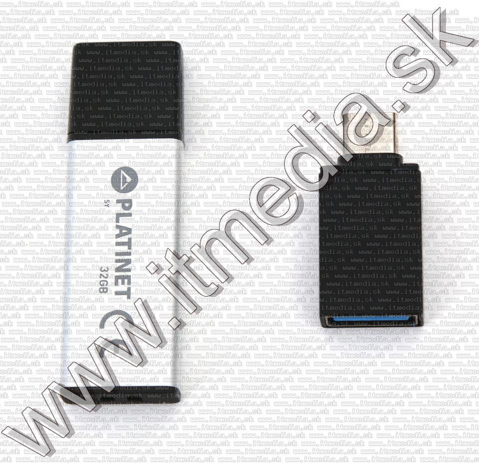 Platinet USB pendrive 32GB X-DEPO + USB-C (43996) Silver INFO! (IT13453) Image of Platinet USB pendrive 32GB X-DEPO + USB-C (43996) Silver INFO! (IT13453)