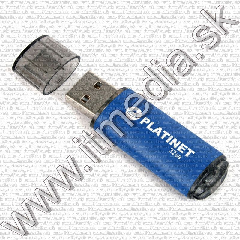 Image of Platinet USB pendrive 32GB X-Depo *Blue* (42967) (IT14637)