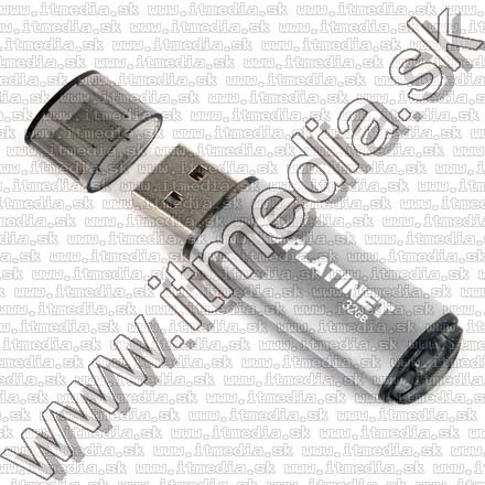 Image of Platinet USB pendrive 32GB X-Depo *Silver* (42970) (IT11776)