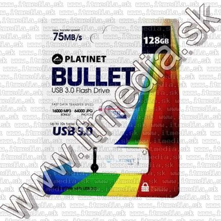Image of Platinet USB 3.0 pendrive 128GB X-Depo BULLET (41628) (IT8721)