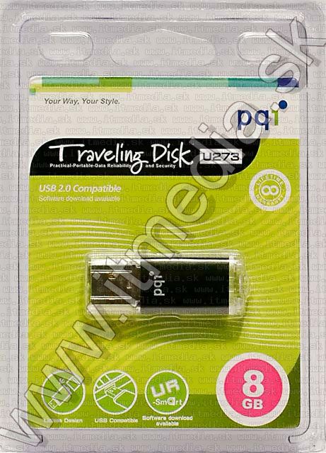 Image of PQI Pendrive 8GB *black* (IT4847)