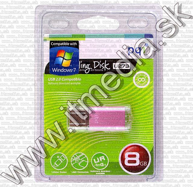 Image of PQI Pendrive 8GB *pink* (IT4848)