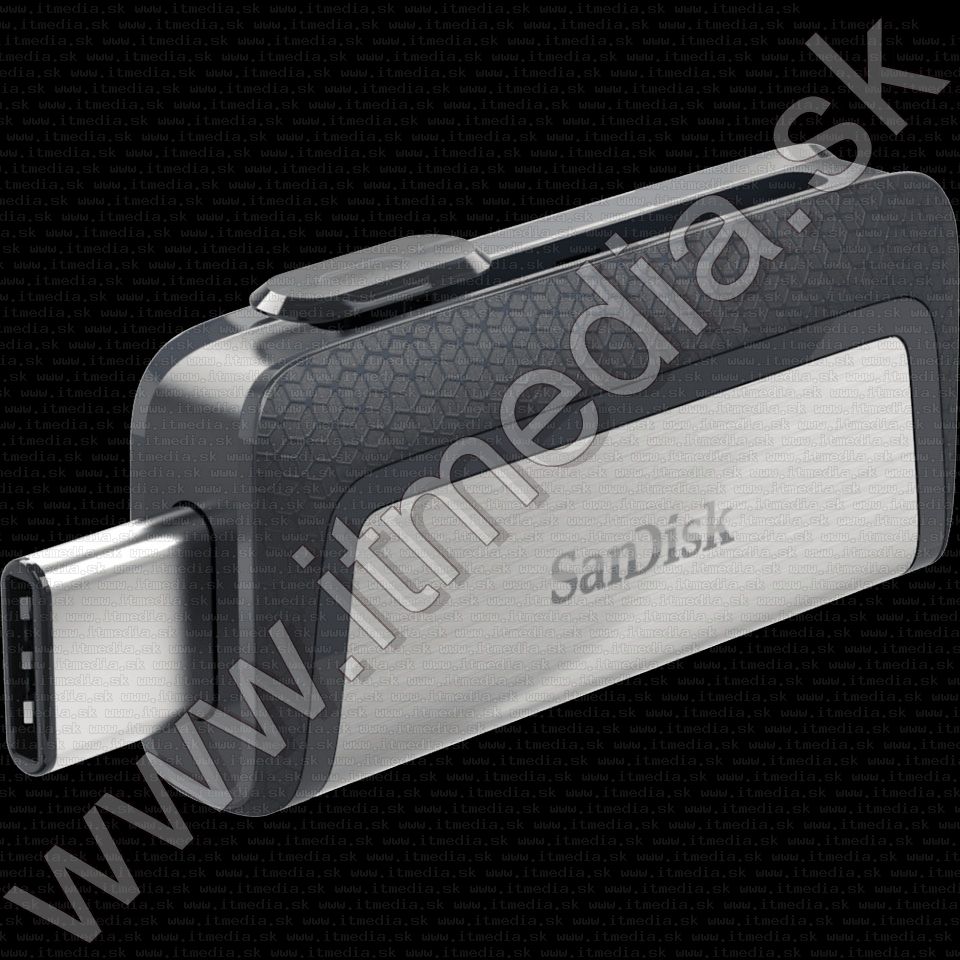 Image of Sandisk USB 3.0 pendrive 16GB *Ultra Dual Drive USB Type-C* *USB + USB-C* [130R] (IT12756)