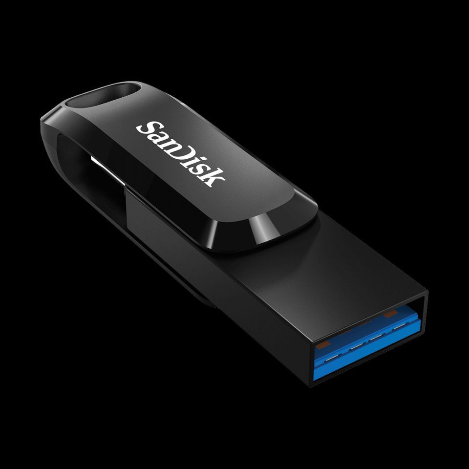 Image of Sandisk USB 3.1 pendrive 128GB *Ultra Dual GO USB Type-C* *USB + USB-C* [150R] (IT14501)