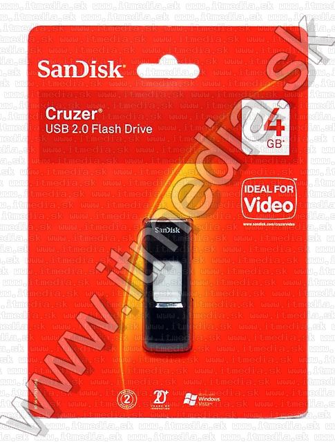 Image of Sandisk Cruzer U3 Pendrive 4GB (IT4641)