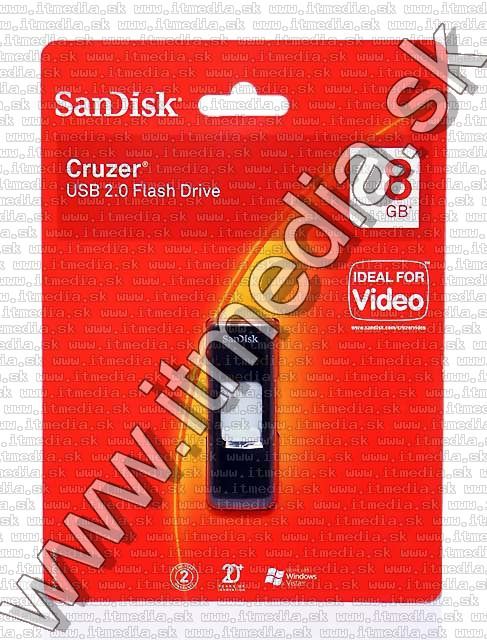 Image of Sandisk Cruzer U3 Pendrive 8GB (IT4642)
