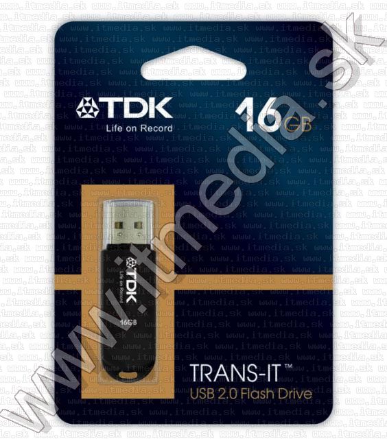 Image of TDK USB 2.0 Pendrive 16GB *Black* (IT7087)