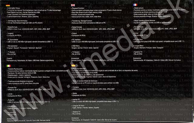 Image of Technaxx Movie Stick player pendrive 4GB (IT5261)