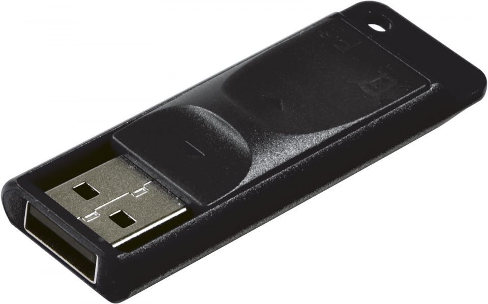 Image of Verbatim 16GB USB 2.0 Pendrive Slider (98696) (IT14628)