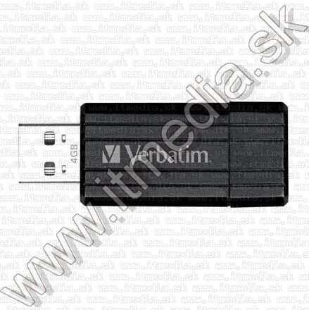 Image of Verbatim 4GB USB Pendrive PinStripe (49061) (IT7283)