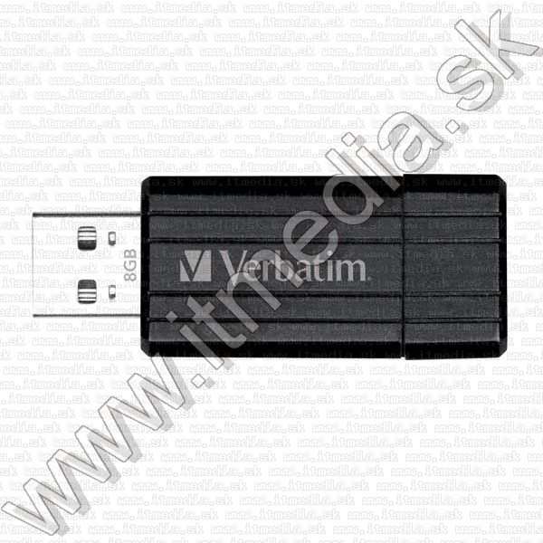 Image of Verbatim 8GB USB Pendrive PinStripe (49062) (IT8264)