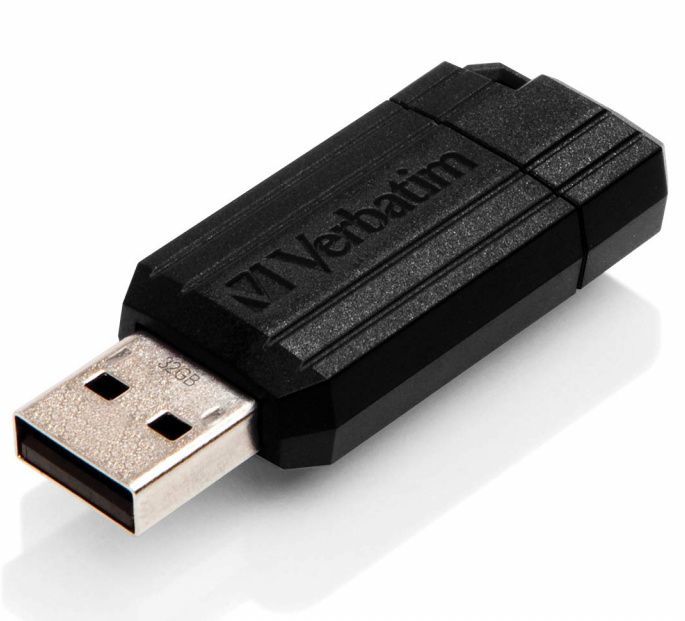 Image of Verbatim 16GB USB Pendrive PinStripe (58613) [20R3W] BULK INFO! (IT8271)
