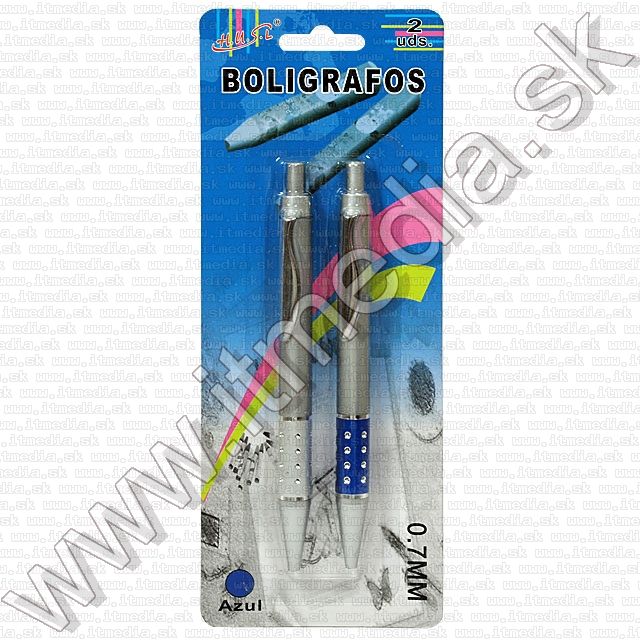 Image of Noname Ballpen Blue 2-set (IT8682)