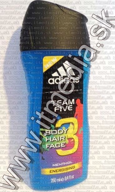 Adidas 3 az 1-ben tusfürdő Team Five 250ml (IT11352) Image of Adidas 3 az 1-ben tusfürdő Team Five 250ml (IT11352)